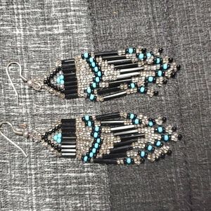 Handmade beaded earrings